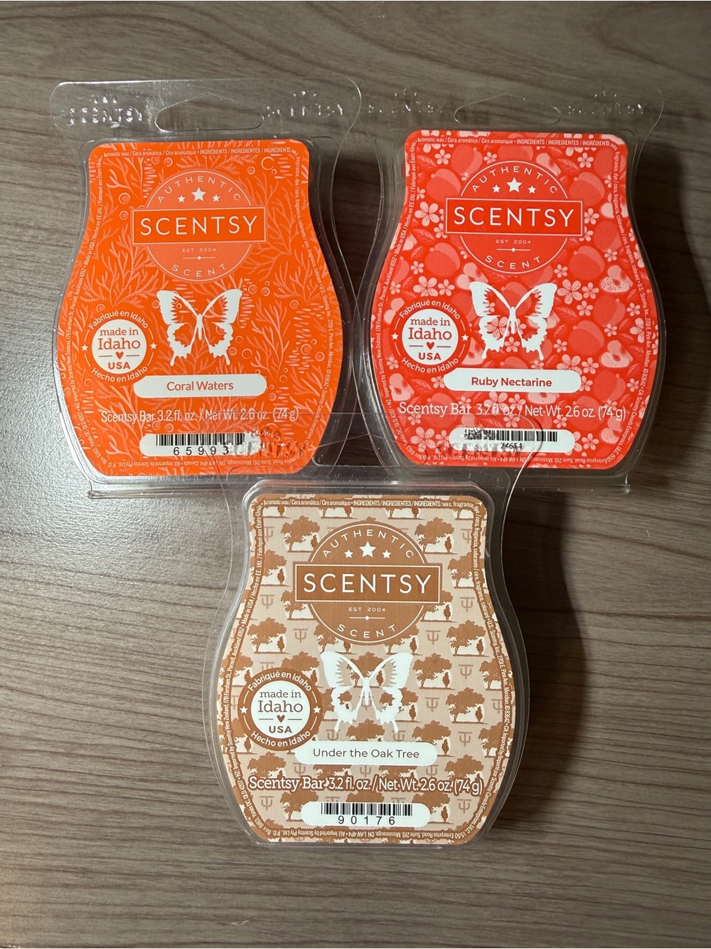 Lot of 3 Scentsy Wax Melts